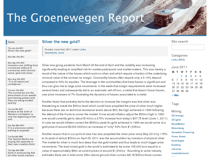 www.groenewegenreport.com