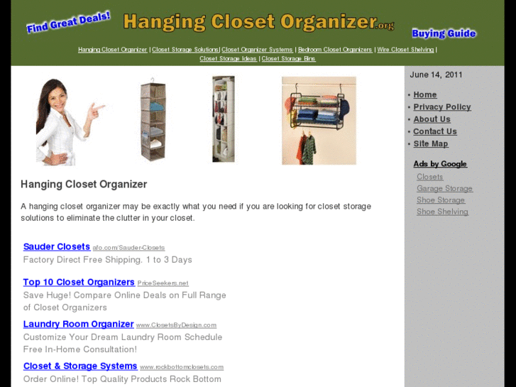 www.hangingclosetorganizer.org