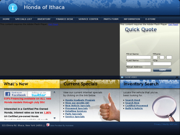 www.hondaofithaca.com