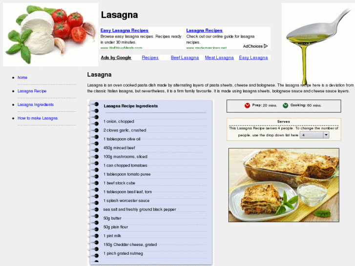 www.lasagna.org.uk