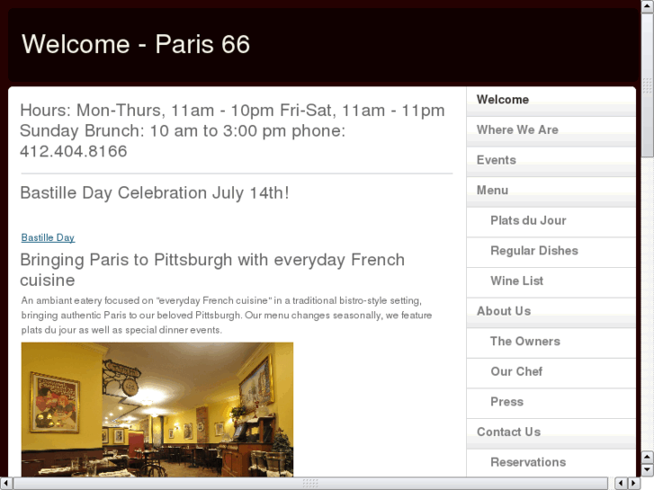 www.paris66bistro.com