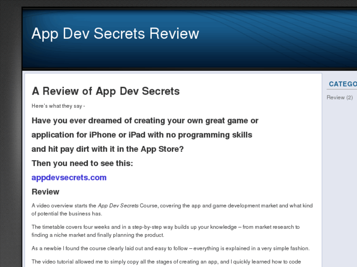 www.reviewappdevsecrets.com
