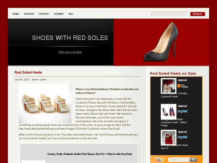 www.shoeswithredsoles.com