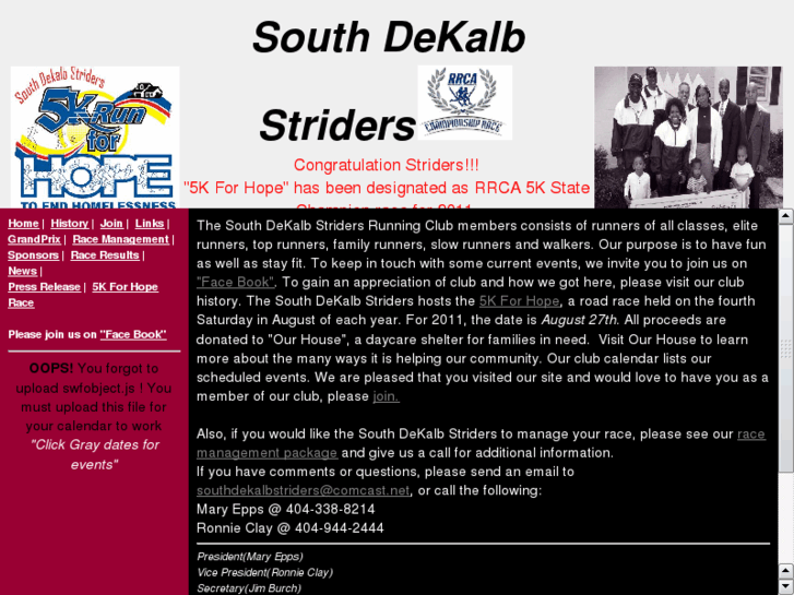 www.southdekalbstriders.org