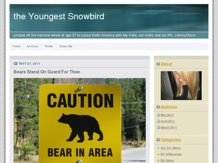 www.theyoungestsnowbird.com