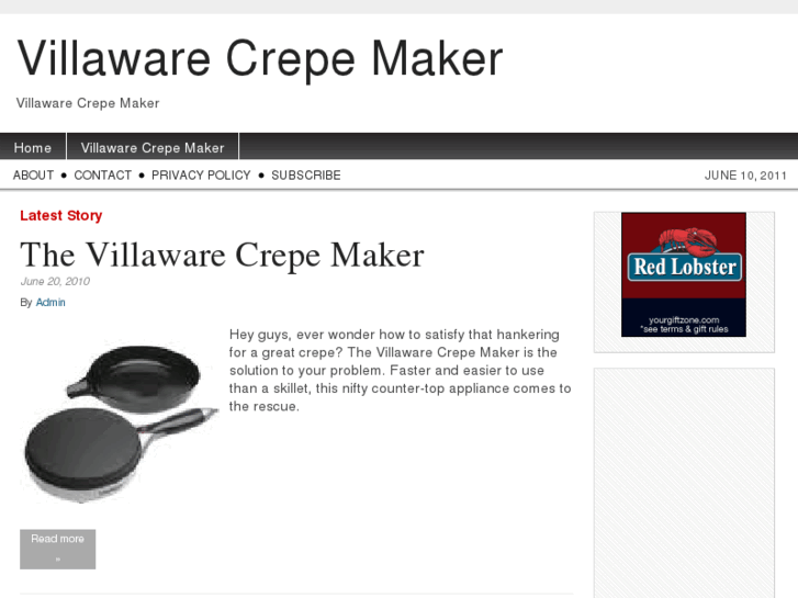 www.villawarecrepemaker.com