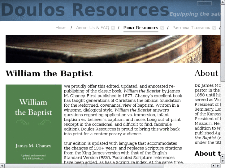 www.williamthebaptist.net