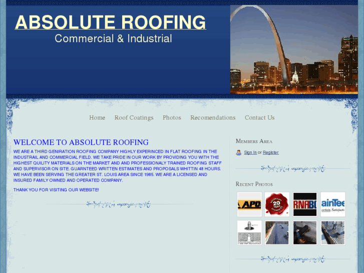 www.absoluteroofingstl.com