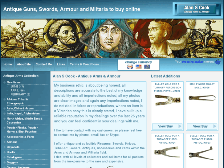 www.antiquearms-armour.com