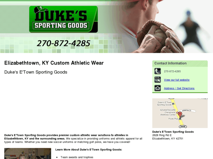 www.dukes-sportinggoods.net