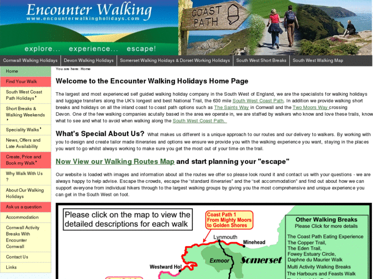 www.encounterwalkingholidays.com