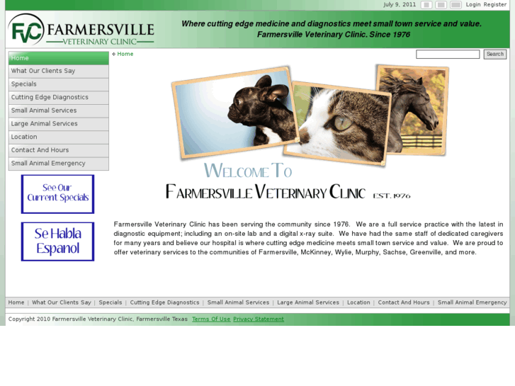 www.farmersvilleveterinaryclinic.com