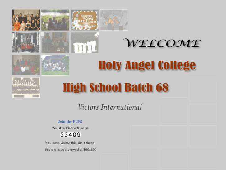 www.holyangelcollegevictorsinternational.org