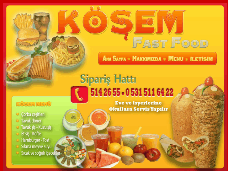 www.kosemfastfood.com