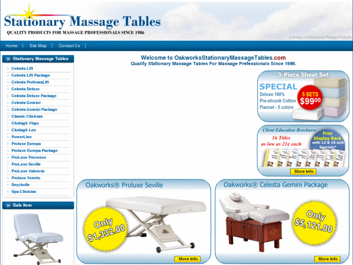 www.oakworksstationarymassagetables.com