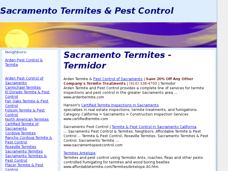 www.sacramento-termites.com