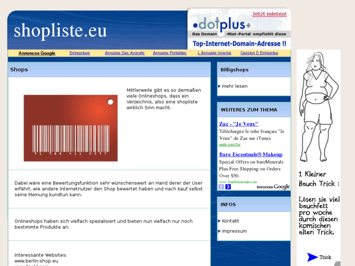 www.shopliste.eu