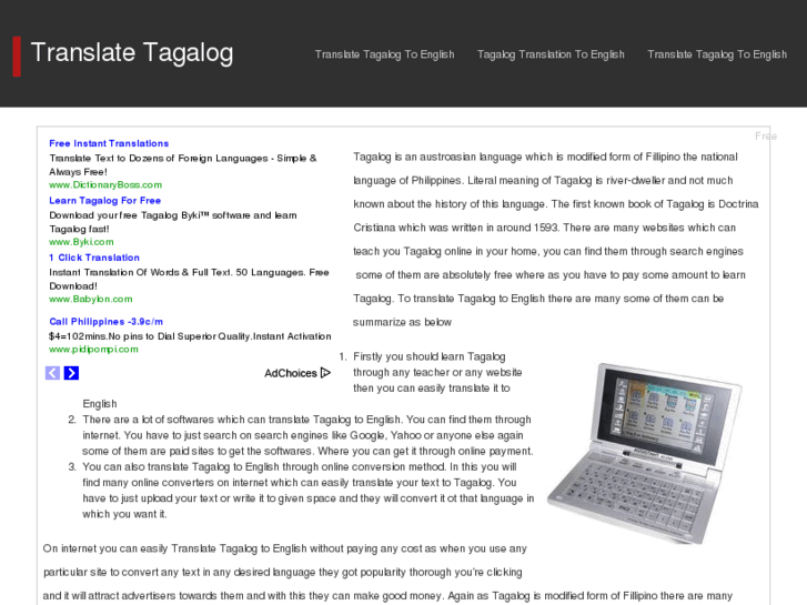 www.translatetagalogtoenglish.com
