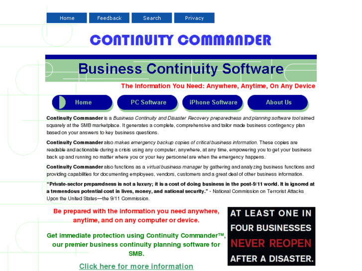 www.continuitycommander.com