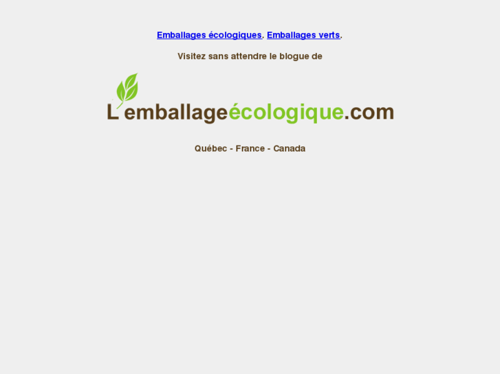 www.emballagesecologiques.com