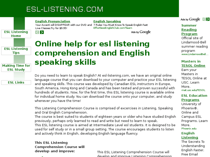 www.esl-listening.com