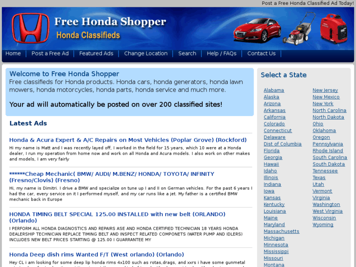 www.freehondashopper.com