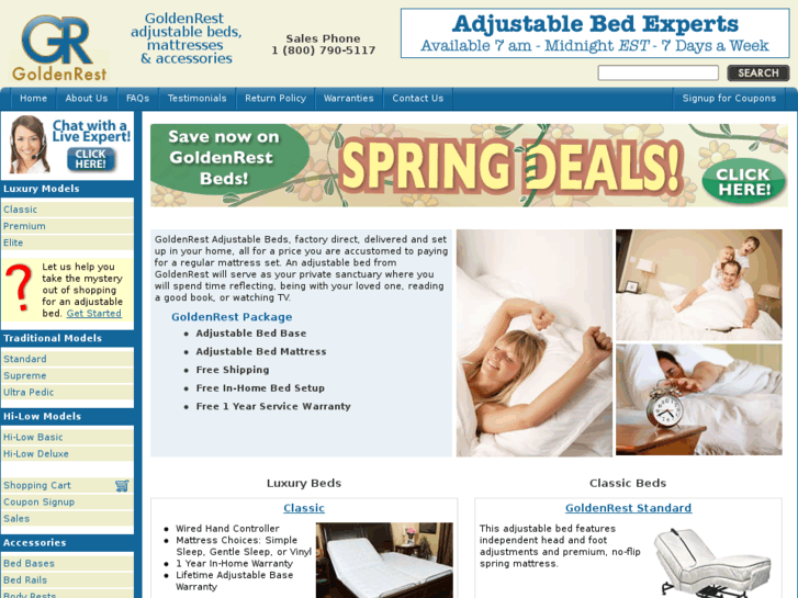 www.goldenrest-adjustable-beds.com