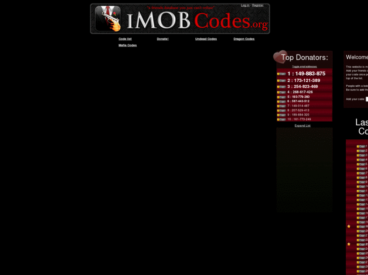 www.imobcodes.org