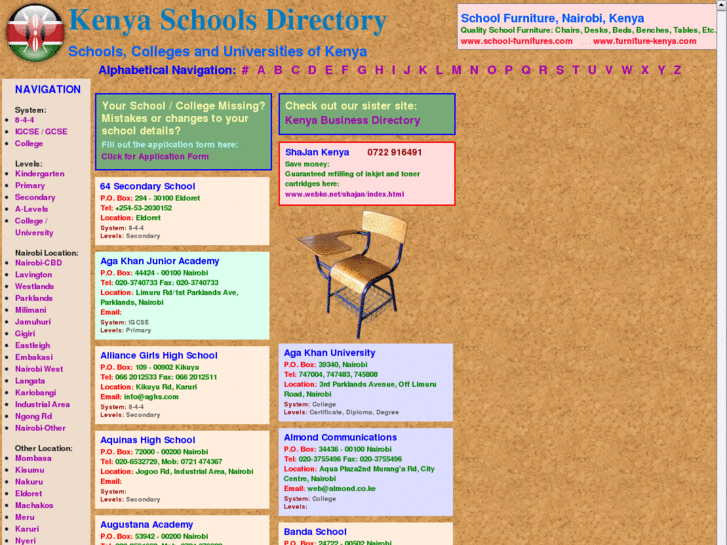 www.kenya-schools.com