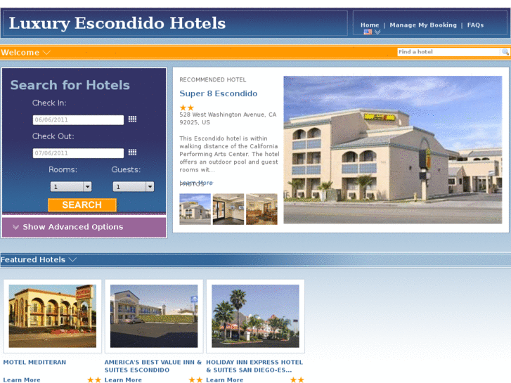 www.luxuryescondidohotels.com