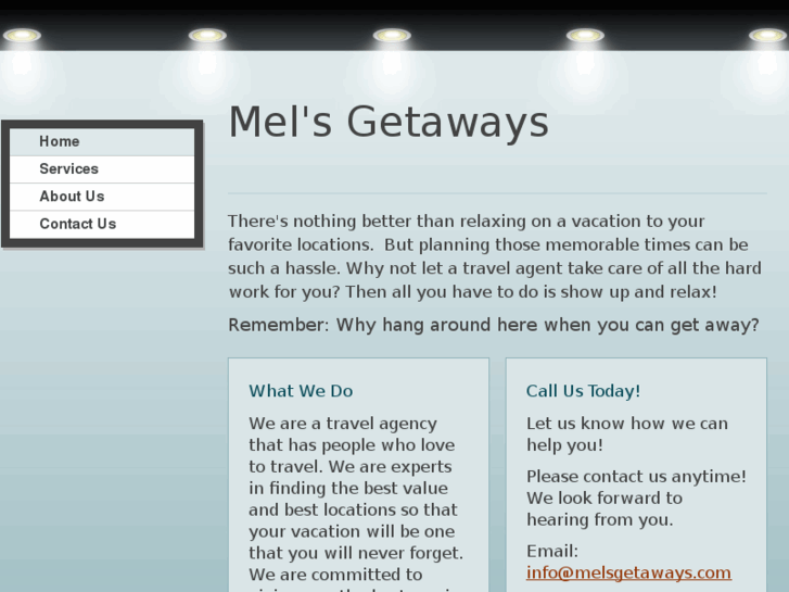 www.melsgetaways.com