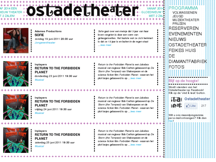 www.ostadetheater.nl