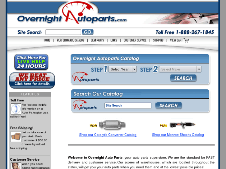 www.overnightautoparts.com