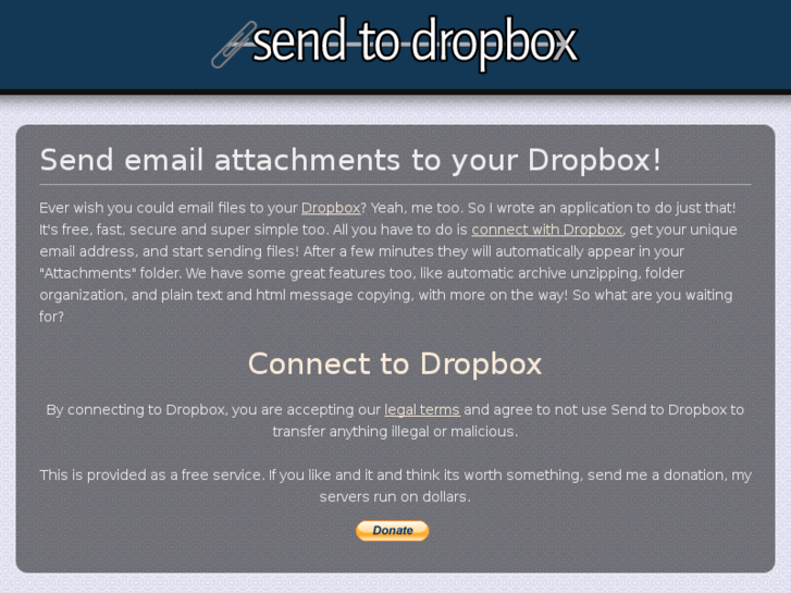 www.sendtodropbox.com