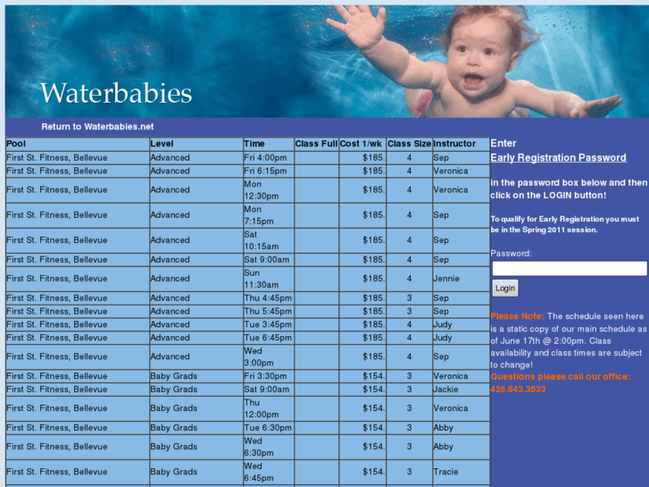 www.waterbabiesregistration.com