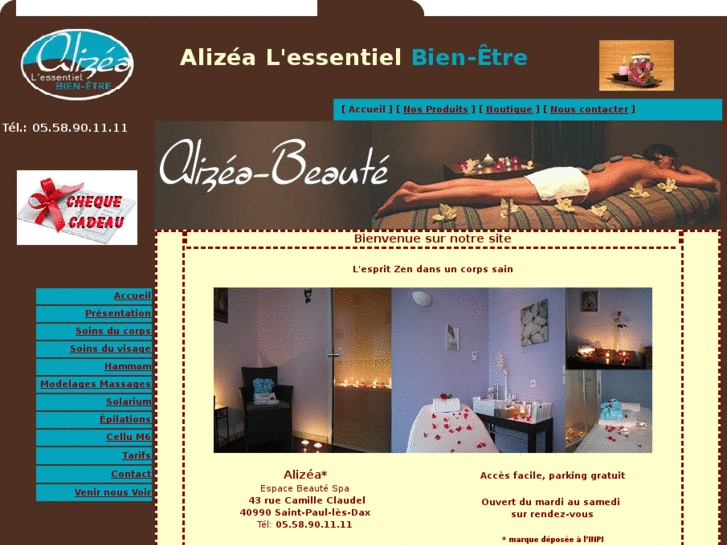 www.alizea-beaute.com