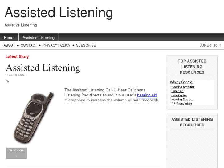 www.assistedlistening.org