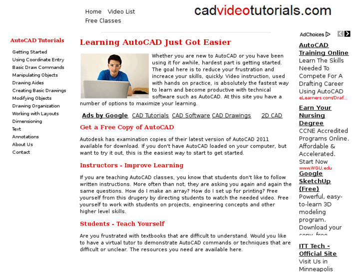 www.cadvideotutorials.com