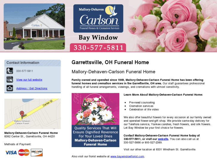 www.carlsonfuneralbaywindow.com