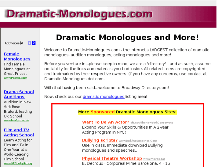 www.dramatic-monologues.com