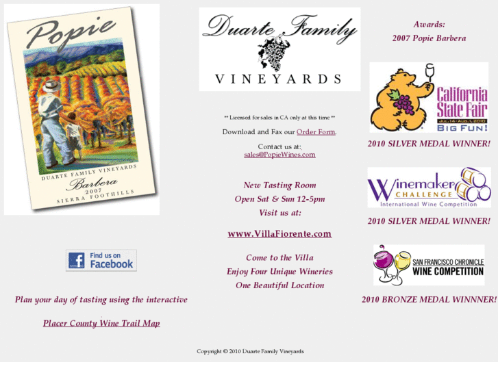 www.duartefamilyvineyards.com