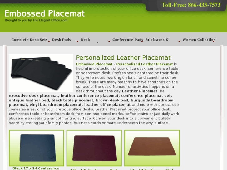www.embossedplacemat.com