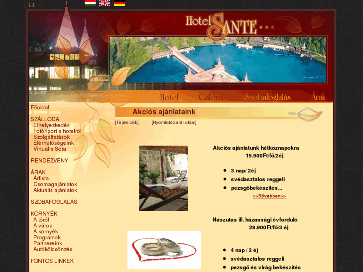 www.hotelsante.eu