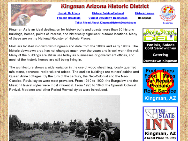 www.kingmanarizonahistoricdistrict.com