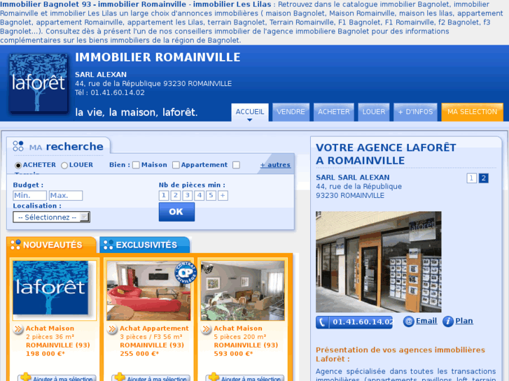 www.laforet-immobilier-bagnolet.com