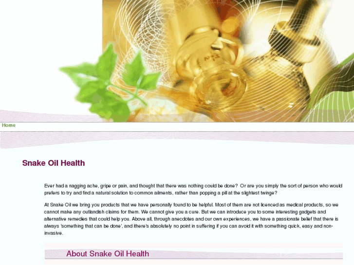 www.snakeoilhealth.biz