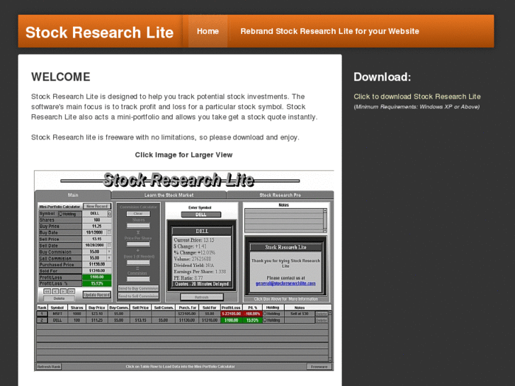 www.stockresearchlite.com