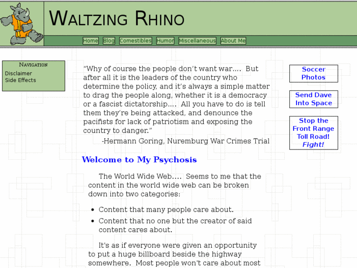 www.waltzingrhino.com