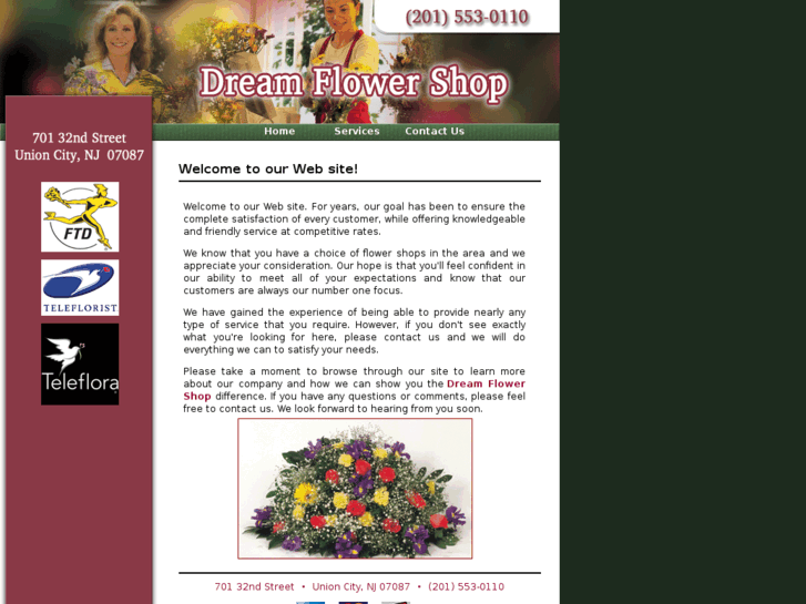 www.adreamflowershop.com