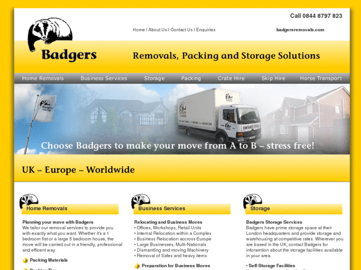 www.badgersremovals.com